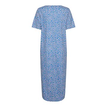 Liberté - Alma T-Shirt Dress - Blue Rosa Flowers